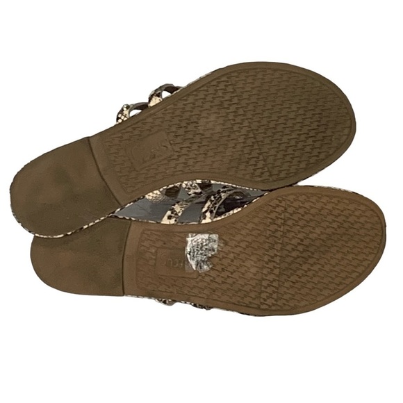Circus by Samuel Edelman Cherri women’s snake print sandals. Size 10 - Picture 9 of 13